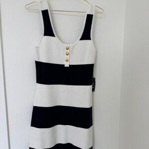 Abercrombie & Fitch Mini Black & White Dress